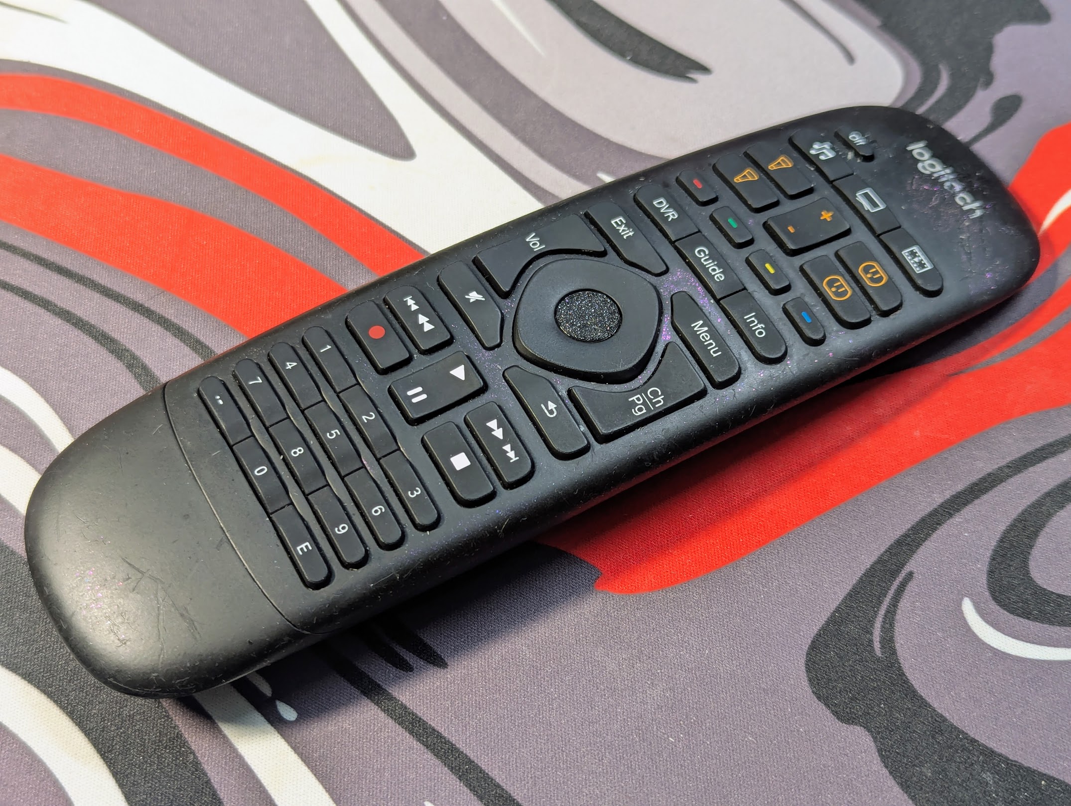 Logitech Harmony Companion Remote OK Button 3D model