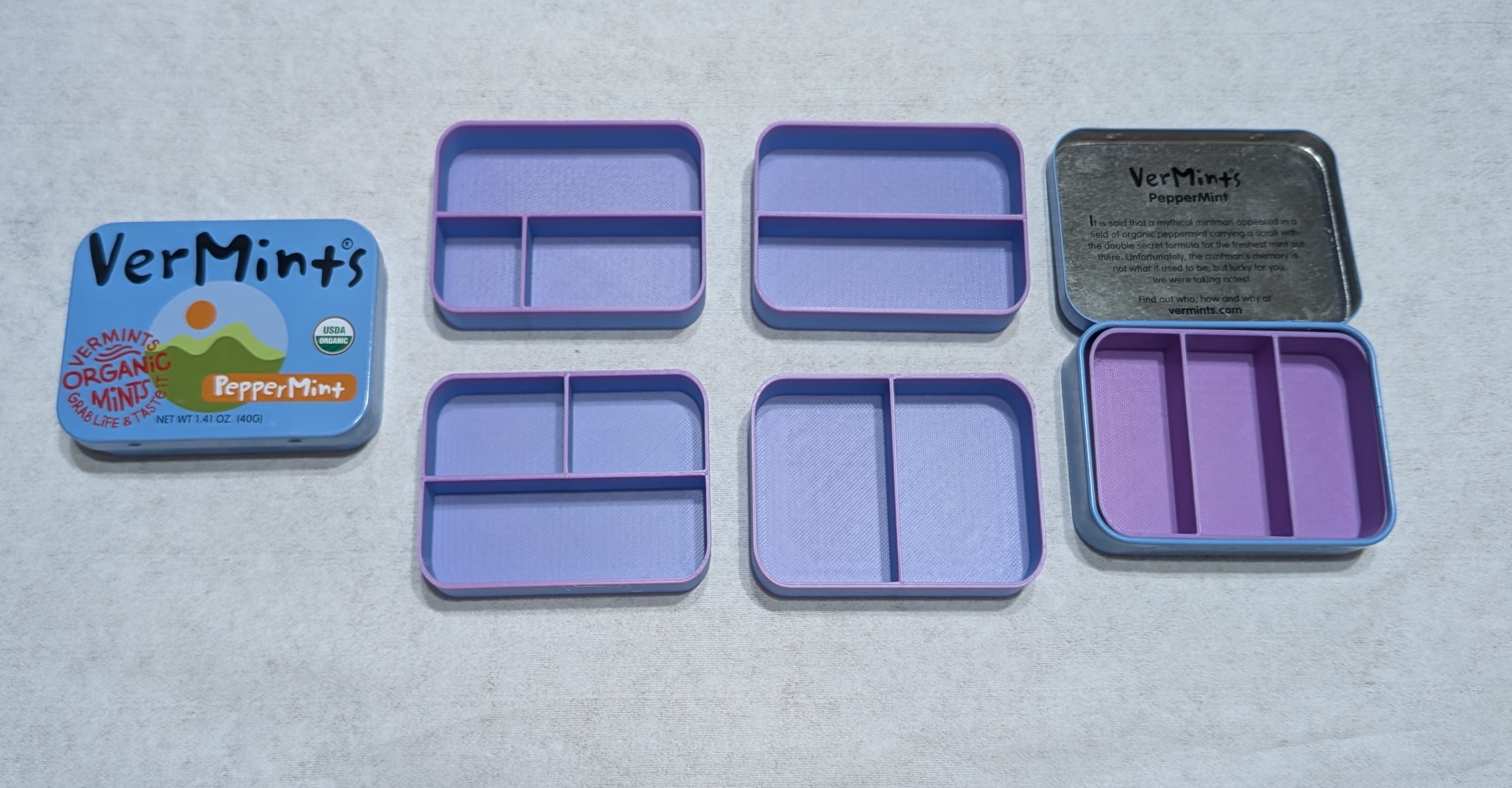 VerMints Tin Inserts