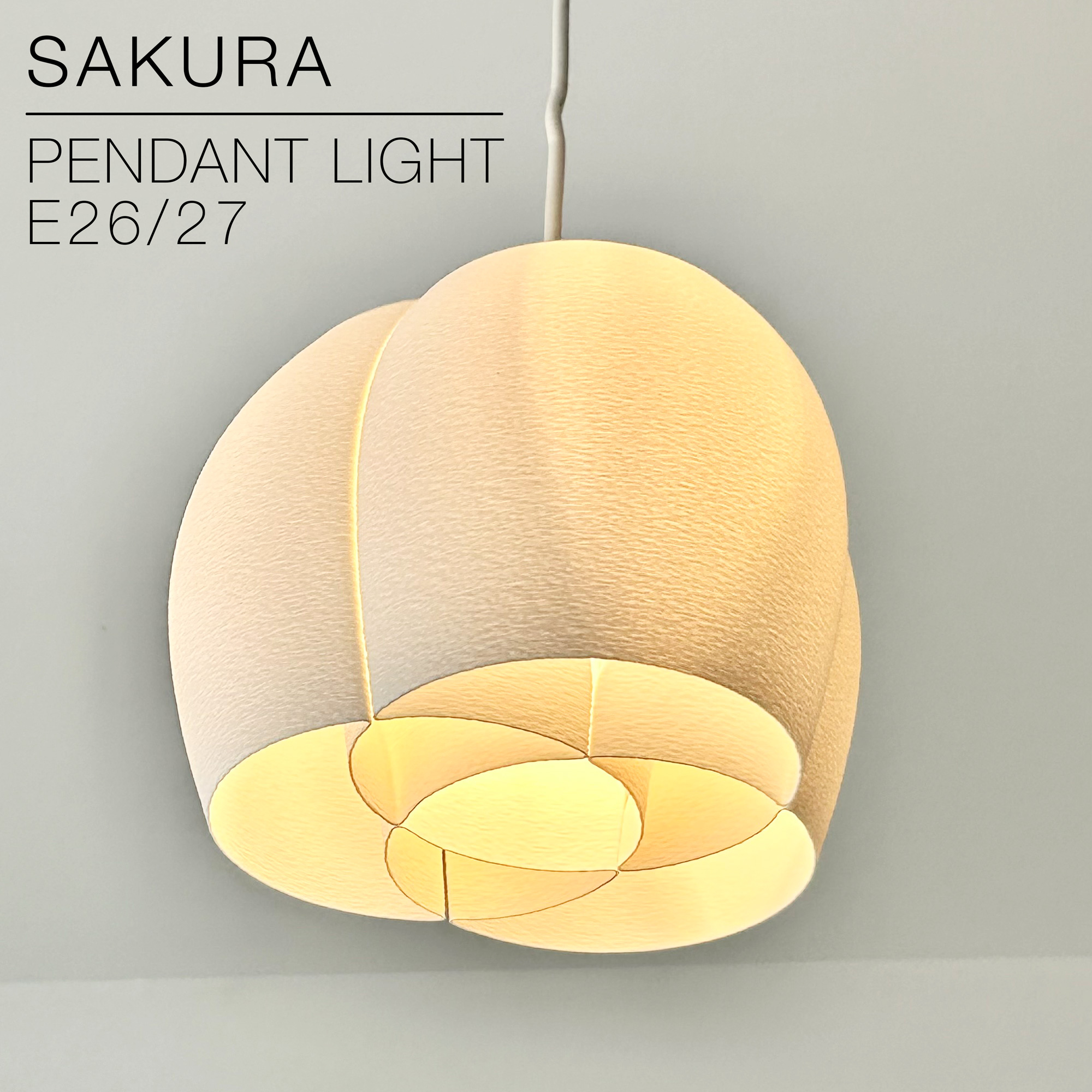 SAKURA | Pendant Light E26/27