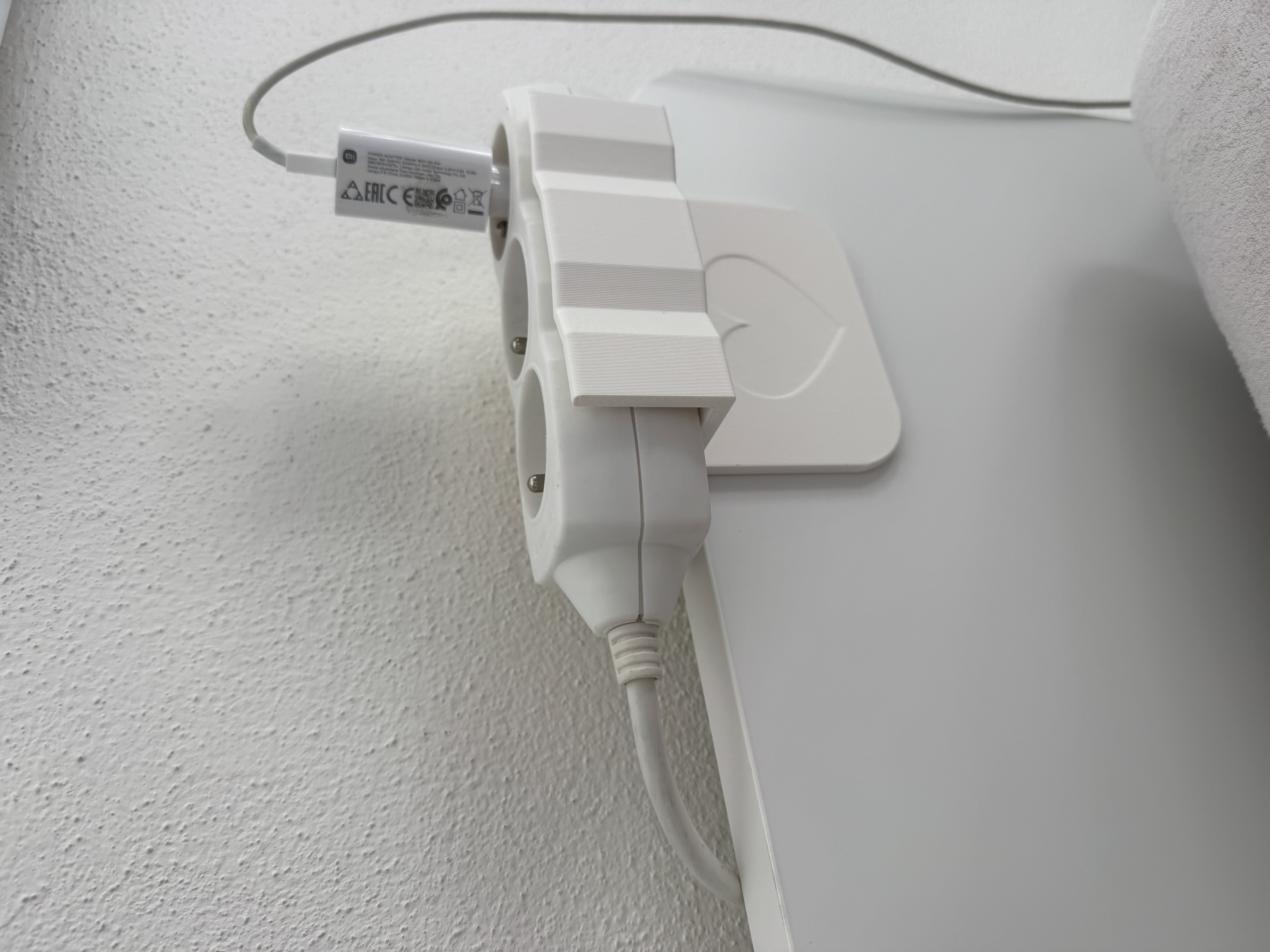 bed extension cord holder