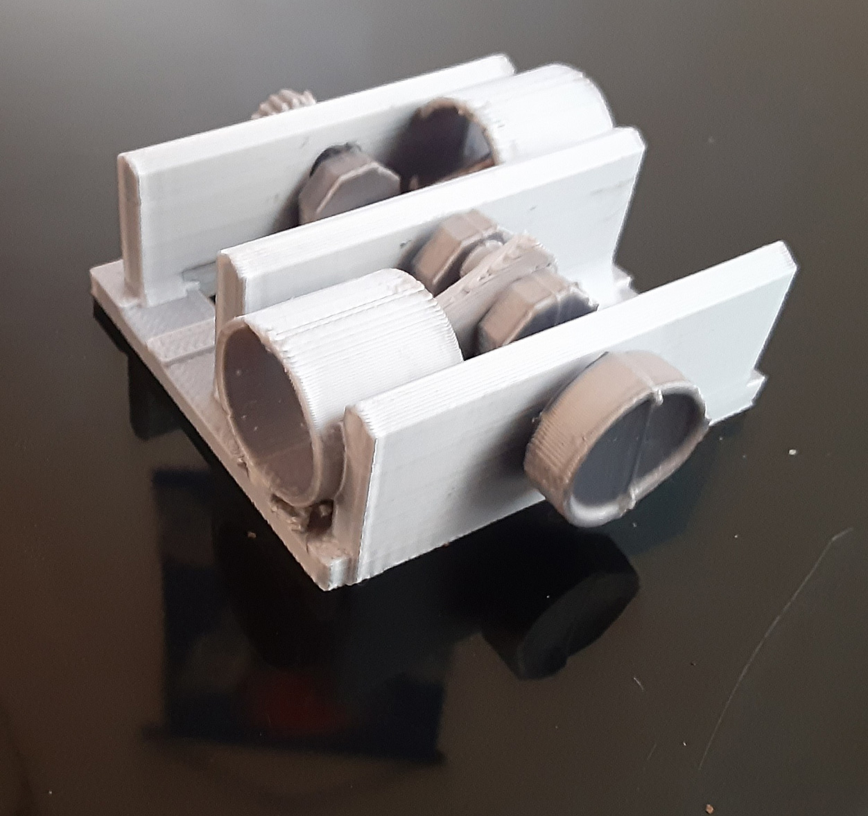 Miniatura 2 do modelo 3D 2 Cylinder Boxer Engine