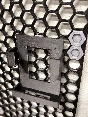 Honeycomb Wall Storage External Hard Drive Mount