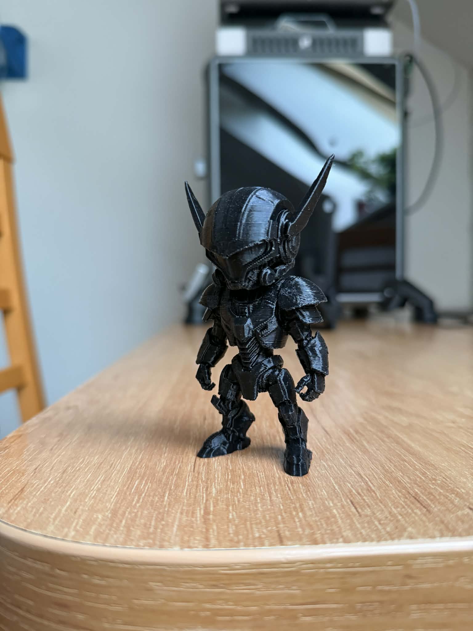 Miniatura 4 do modelo 3D Robot Little Warrior