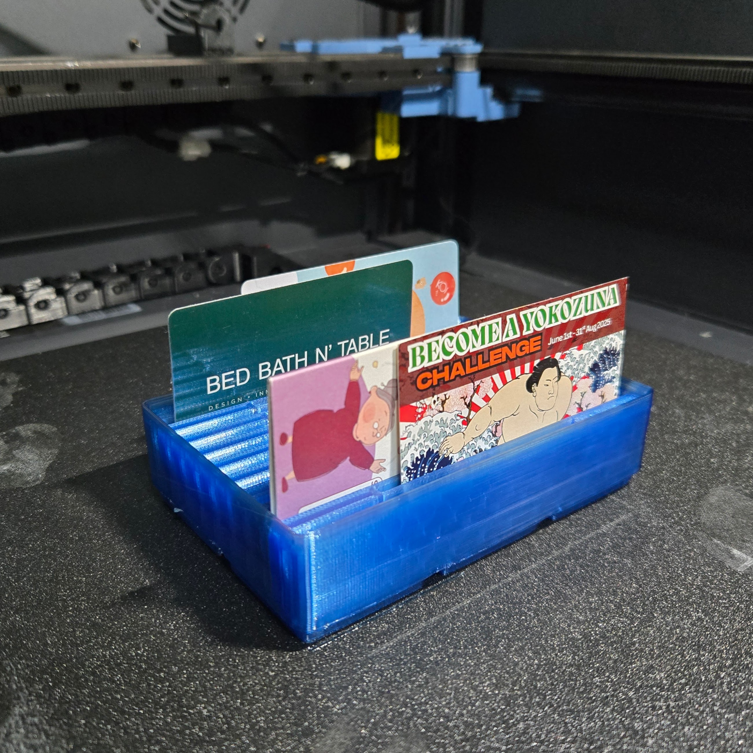 Membership/stamp card holder, Gridfinity
