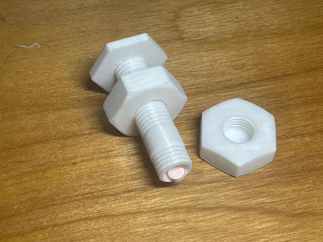 Bolt Puzzle (Pill Container)
