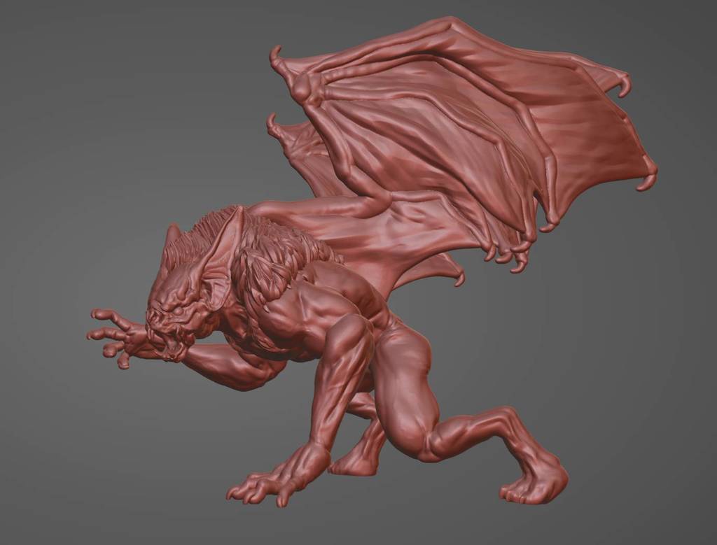 Flyting Barghest - Tabletop MIniature