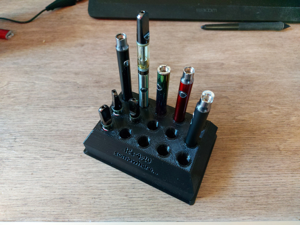 It's 4:20 somewhere... 510 cartridge/ battery/ joint holder