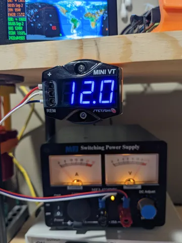 Mount for Stetsom MiniVT Digital Volt Meter