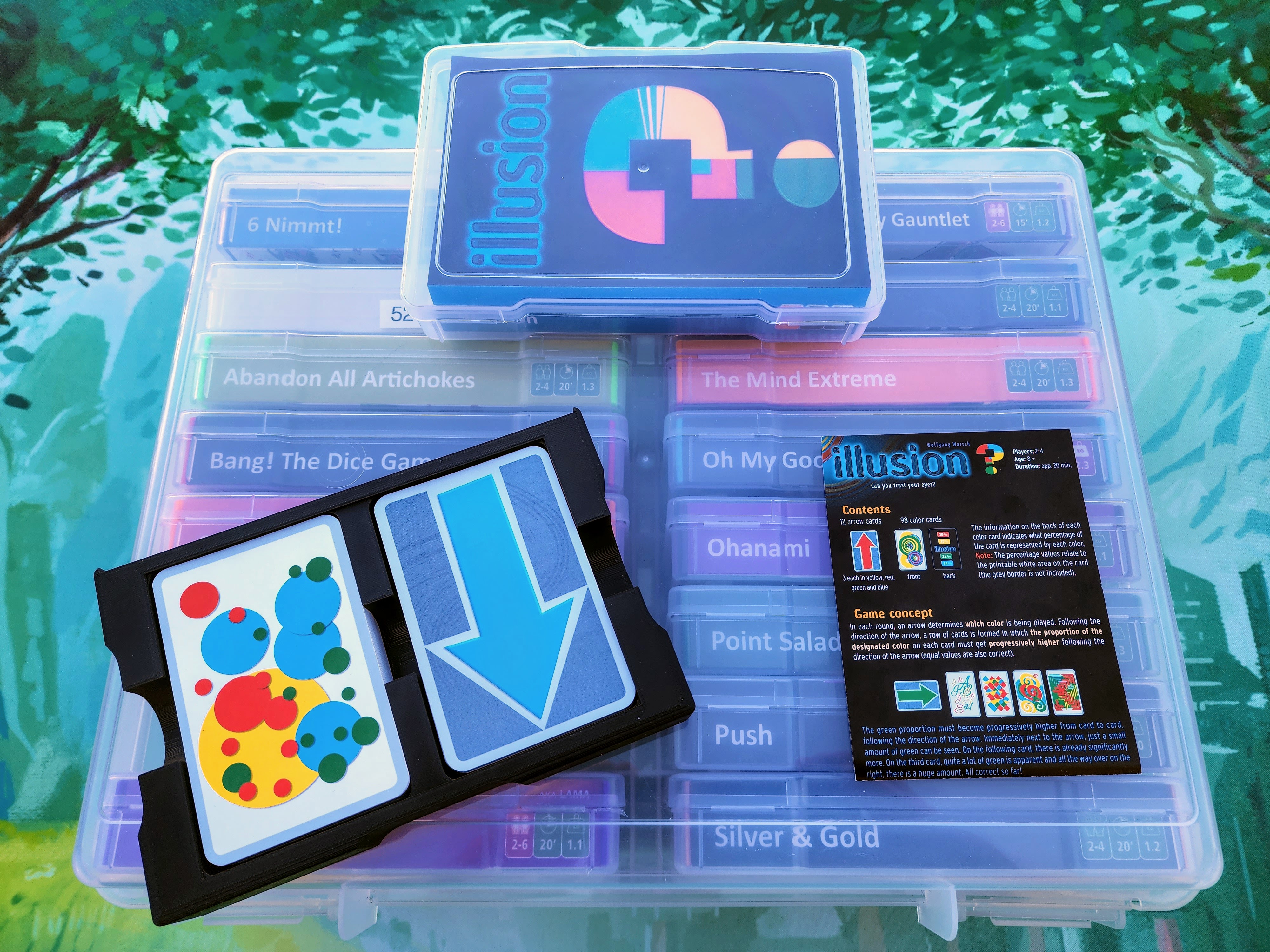 illusion - Photo Storage Board Game Insert Collection 3D model thumbnail