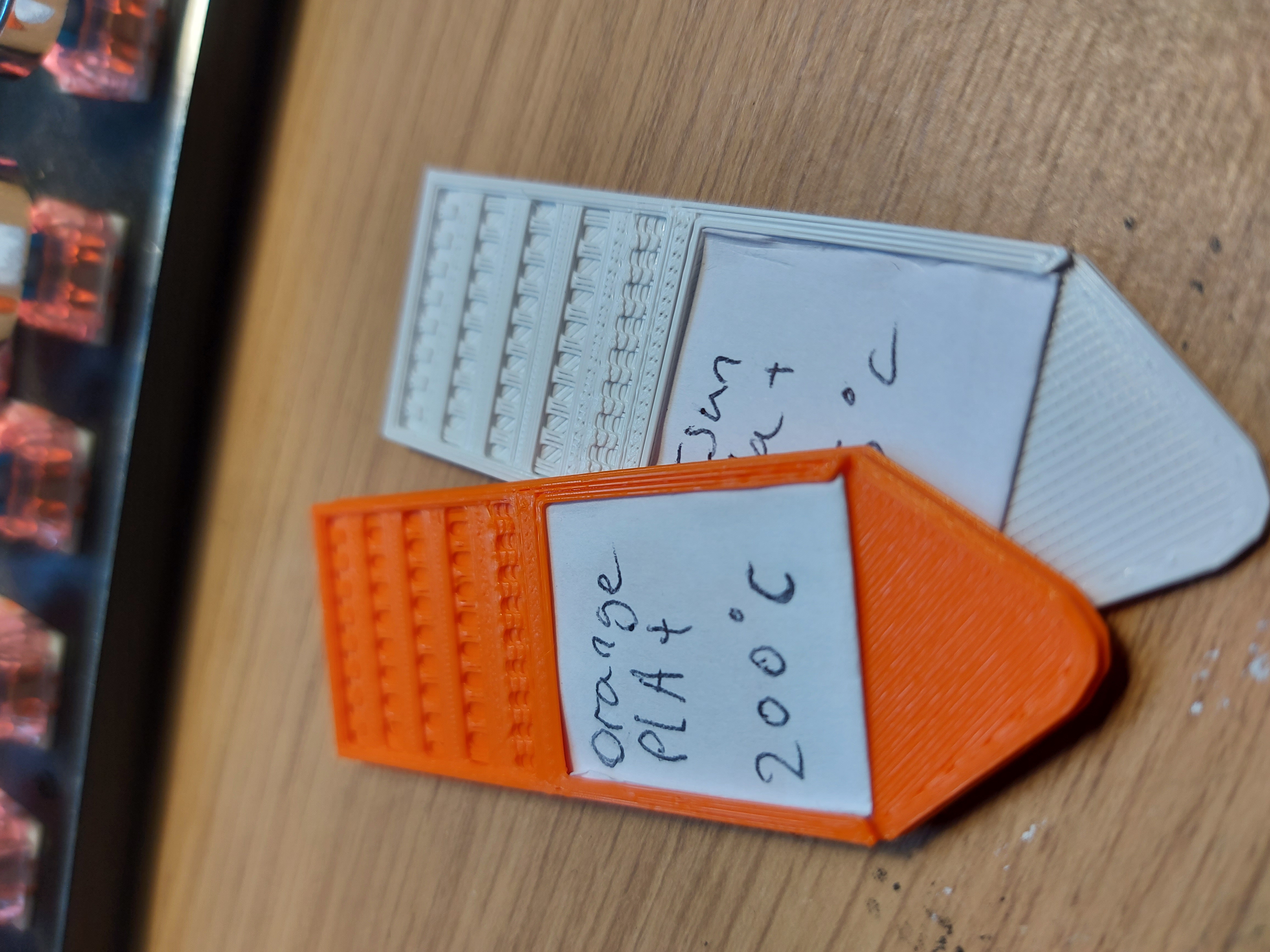 Fillament sample with name card — miniatura 2