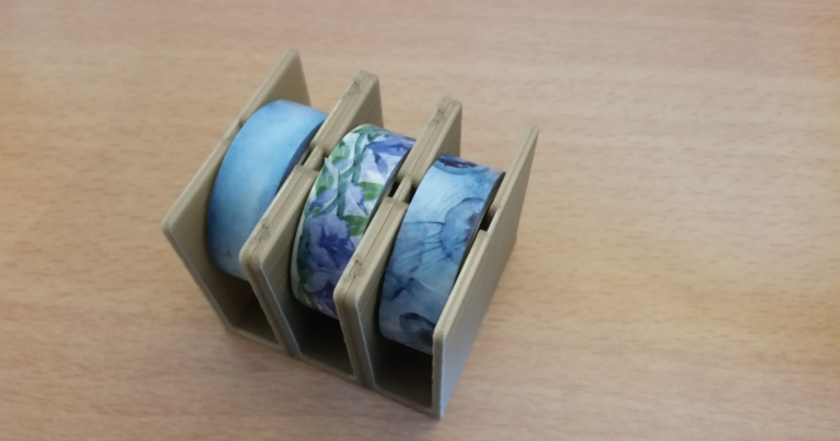 Washi tape holder by alwin rodewijk | Download free STL model ...
