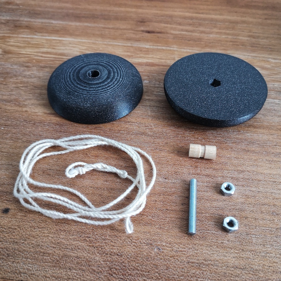 Fixed Axle YoYo by kaiwok Download free STL model