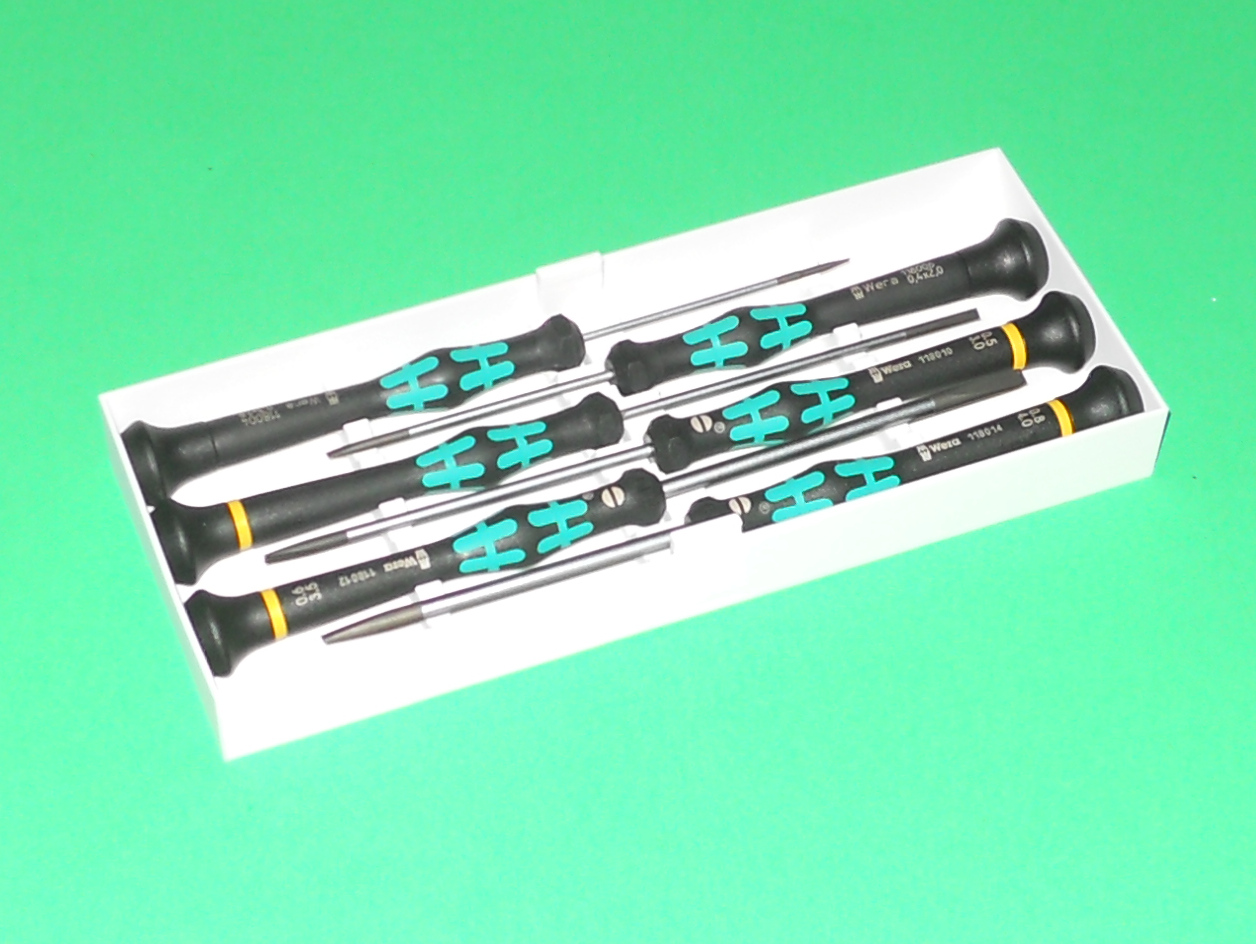 Parametric Wera Micro Screwdriver Trays