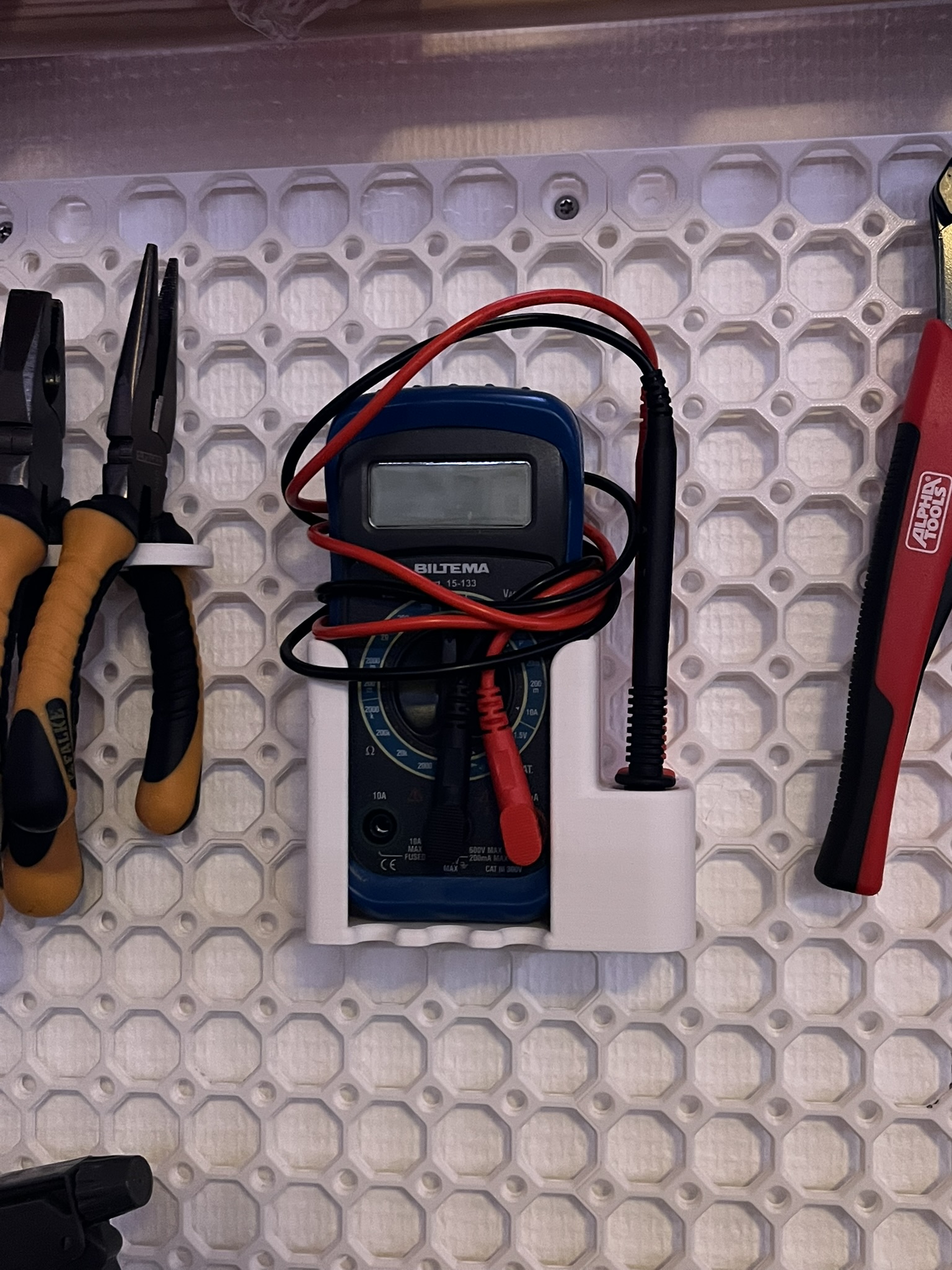 Multiboard/Multibuild - Biltema Multimeter holder