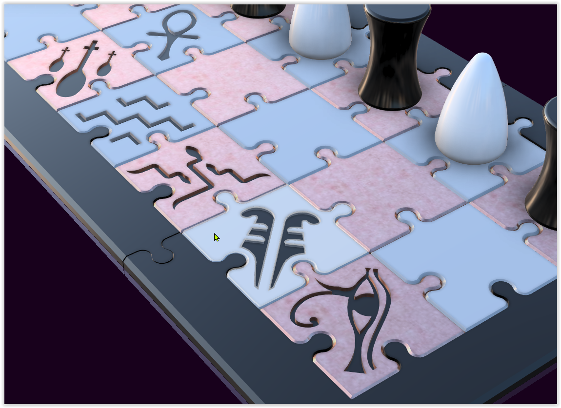 Senet : Ancient Egyptian Board Game by Reactron60 | Download free STL model | Printables.com senet-ancient-egyptian-board-game-by-reactron60-download-free-stl-model-printables-com
