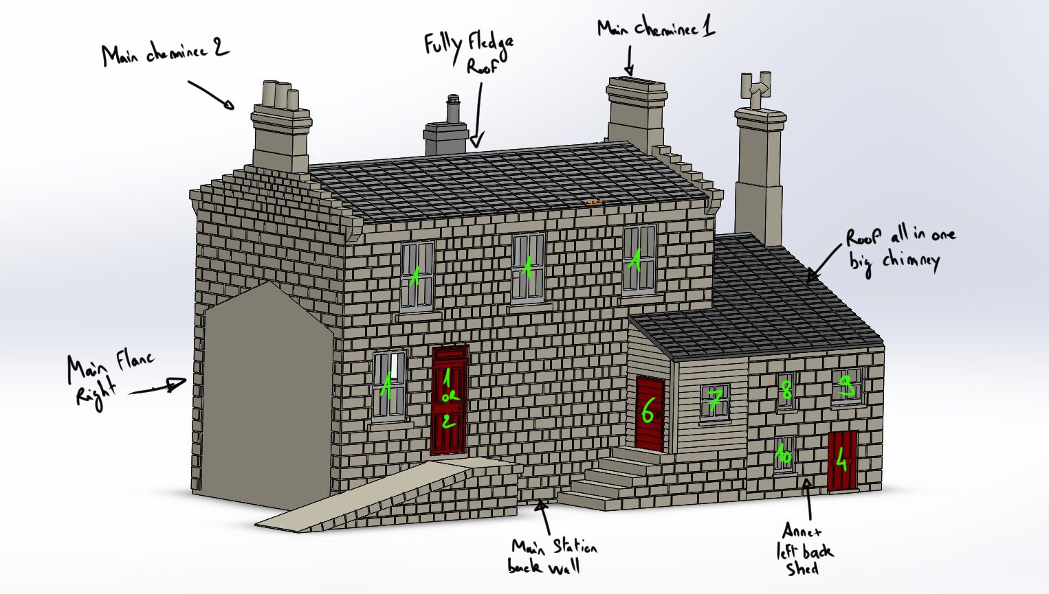 Hogsmeade - Goathland station OO gauge (1:76) - Harry Potter train ...