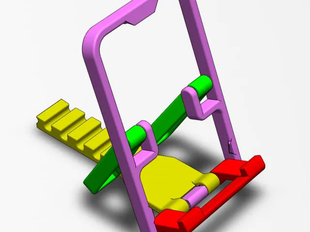Foldable Phone Stand Model #2