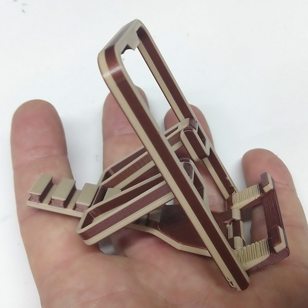 Miniatura 10 do modelo 3D Foldable Phone Stand Model #2