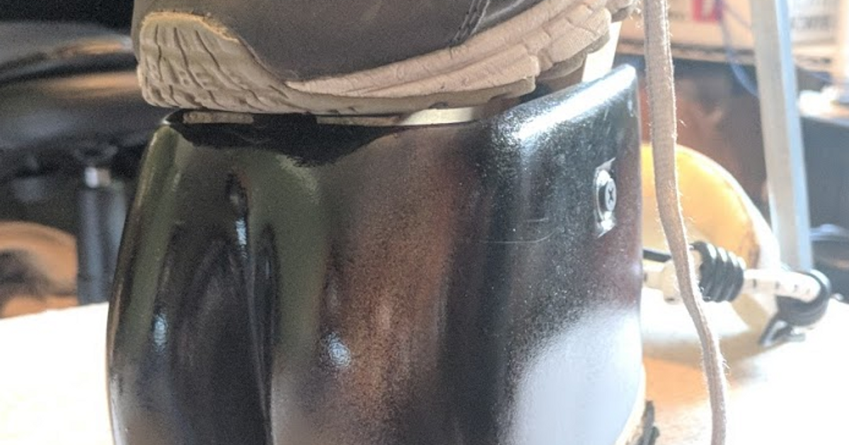 Hoofs for Cosplay Stilts by Peter T Download free STL model