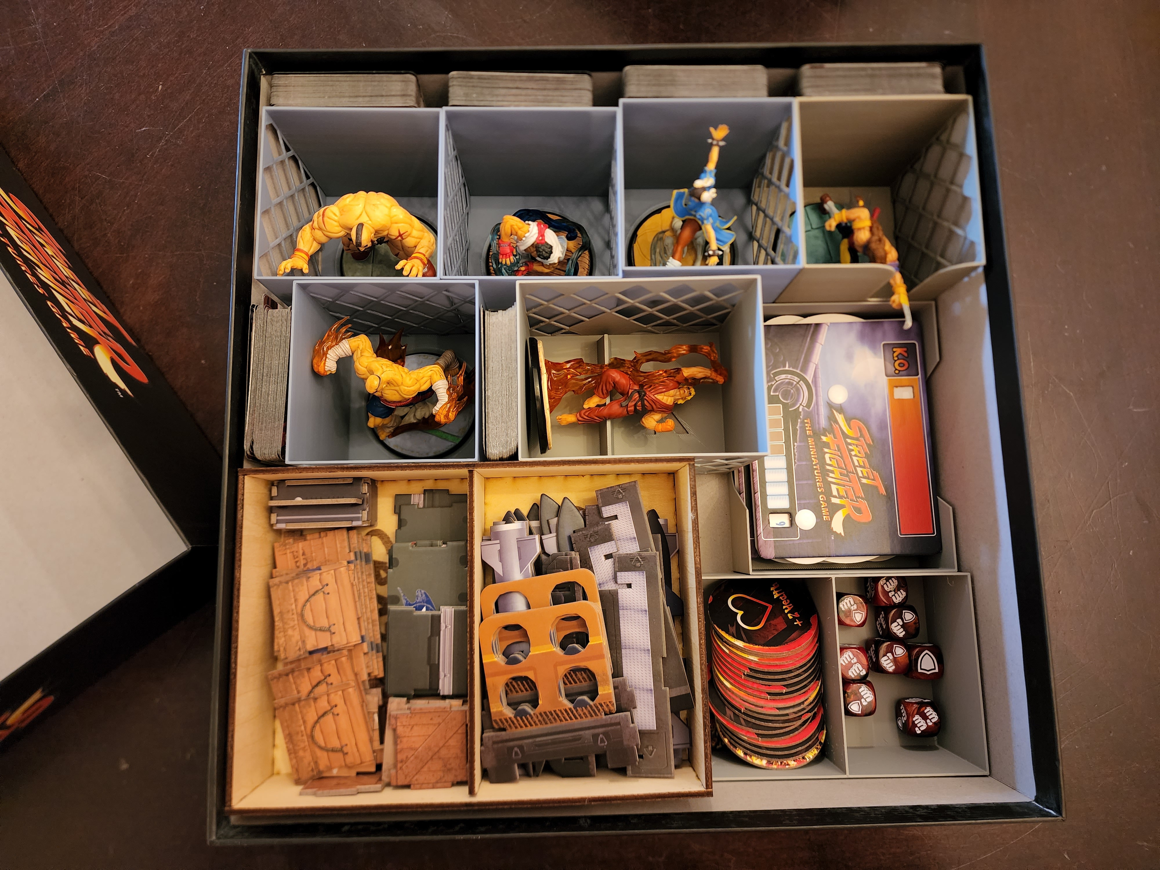 Street Fighter The Miniatures Game - Core STORAGE