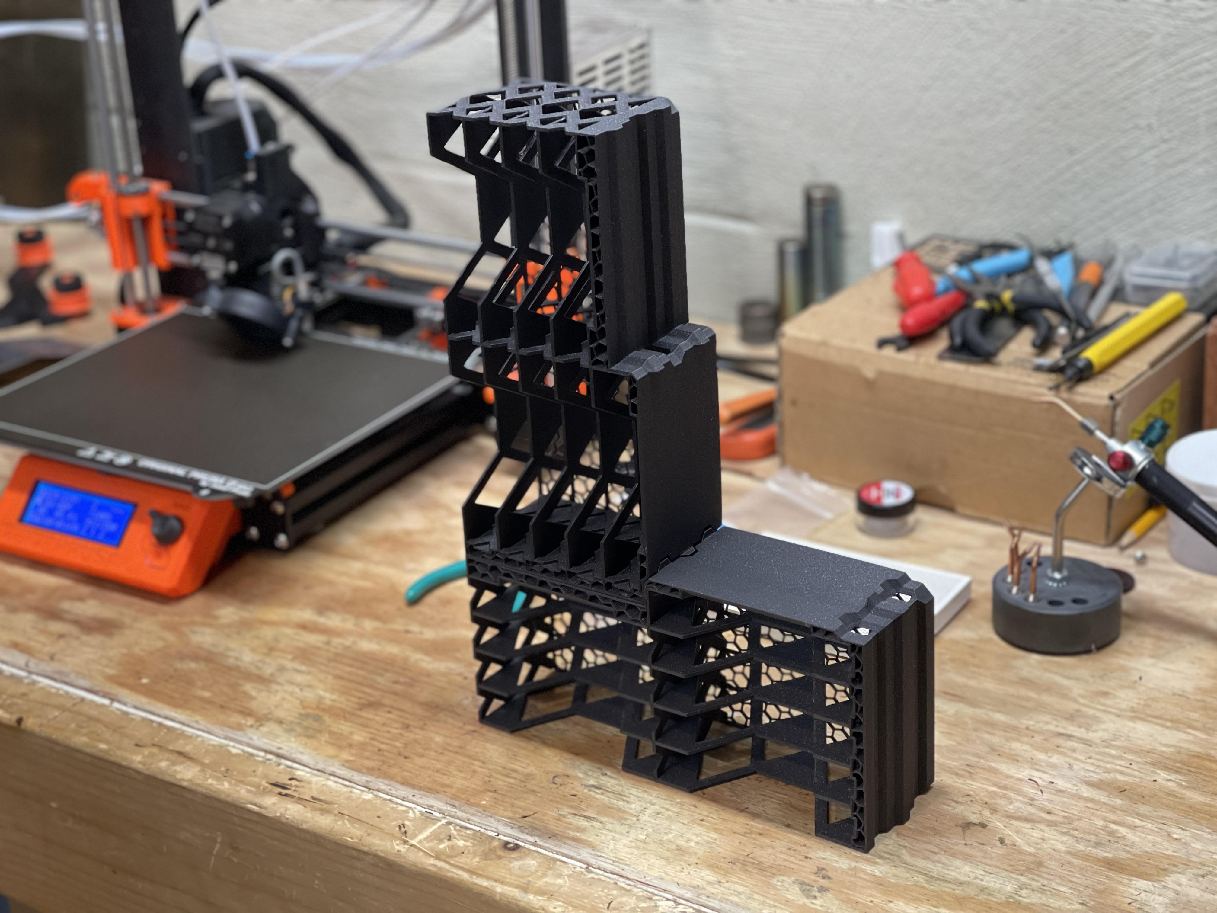 Cassette Organizer for Ikea Kallax Cubes by aepoc Download free STL model