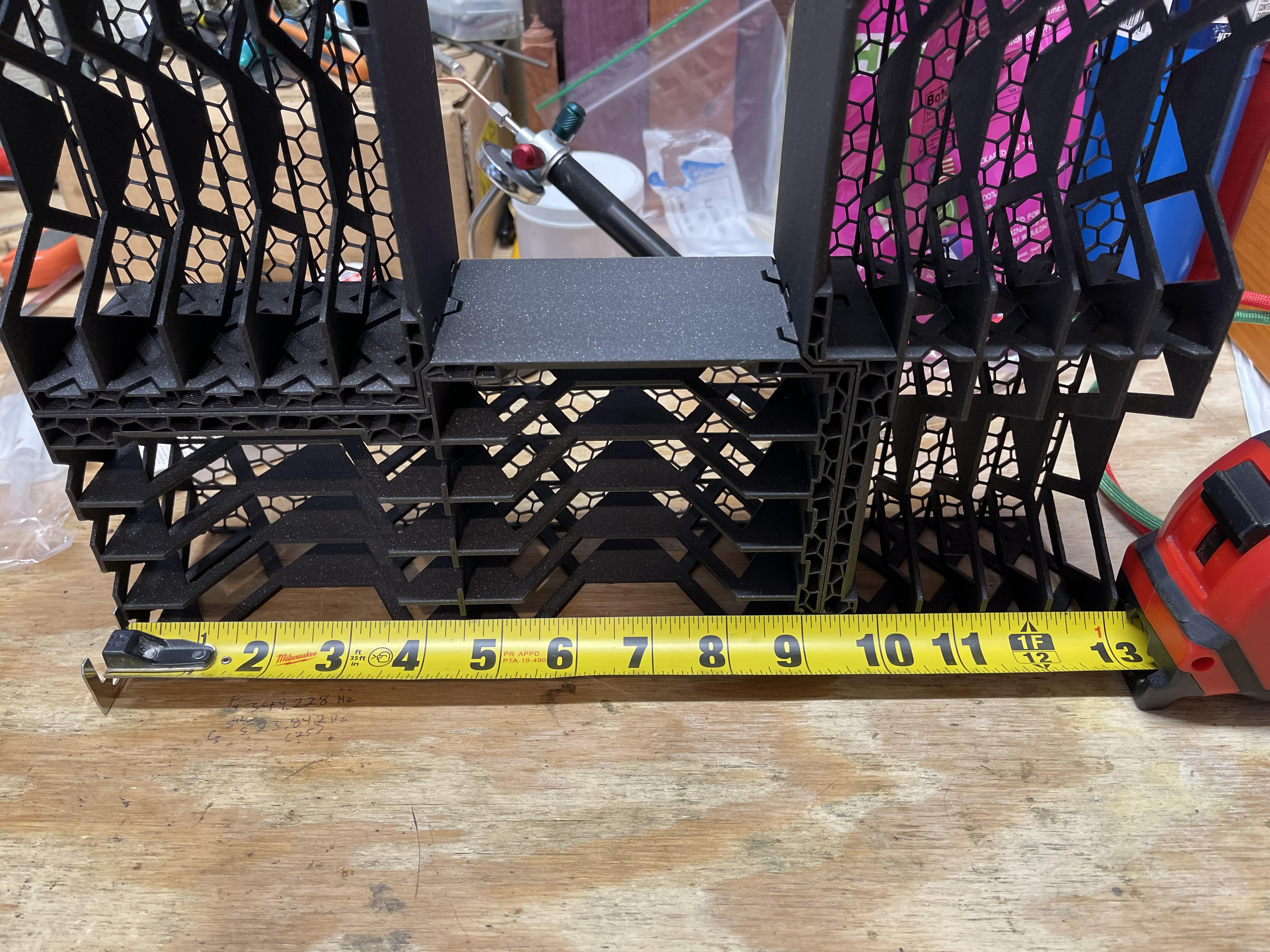 Cassette Organizer for Ikea Kallax Cubes by aepoc Download free STL model