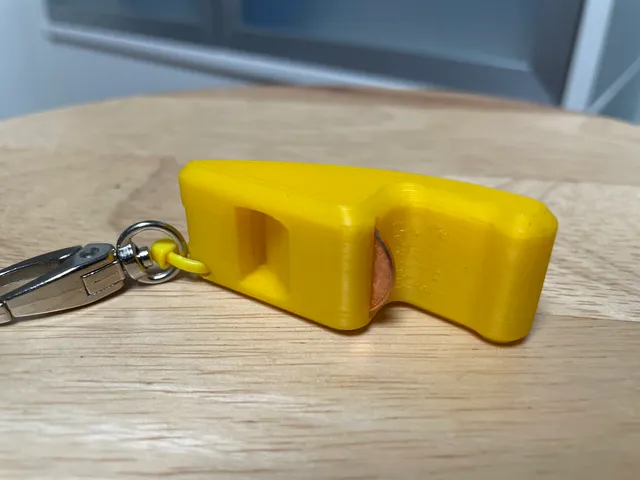 Penny Bottle Opener with Whistle and Customizable Text