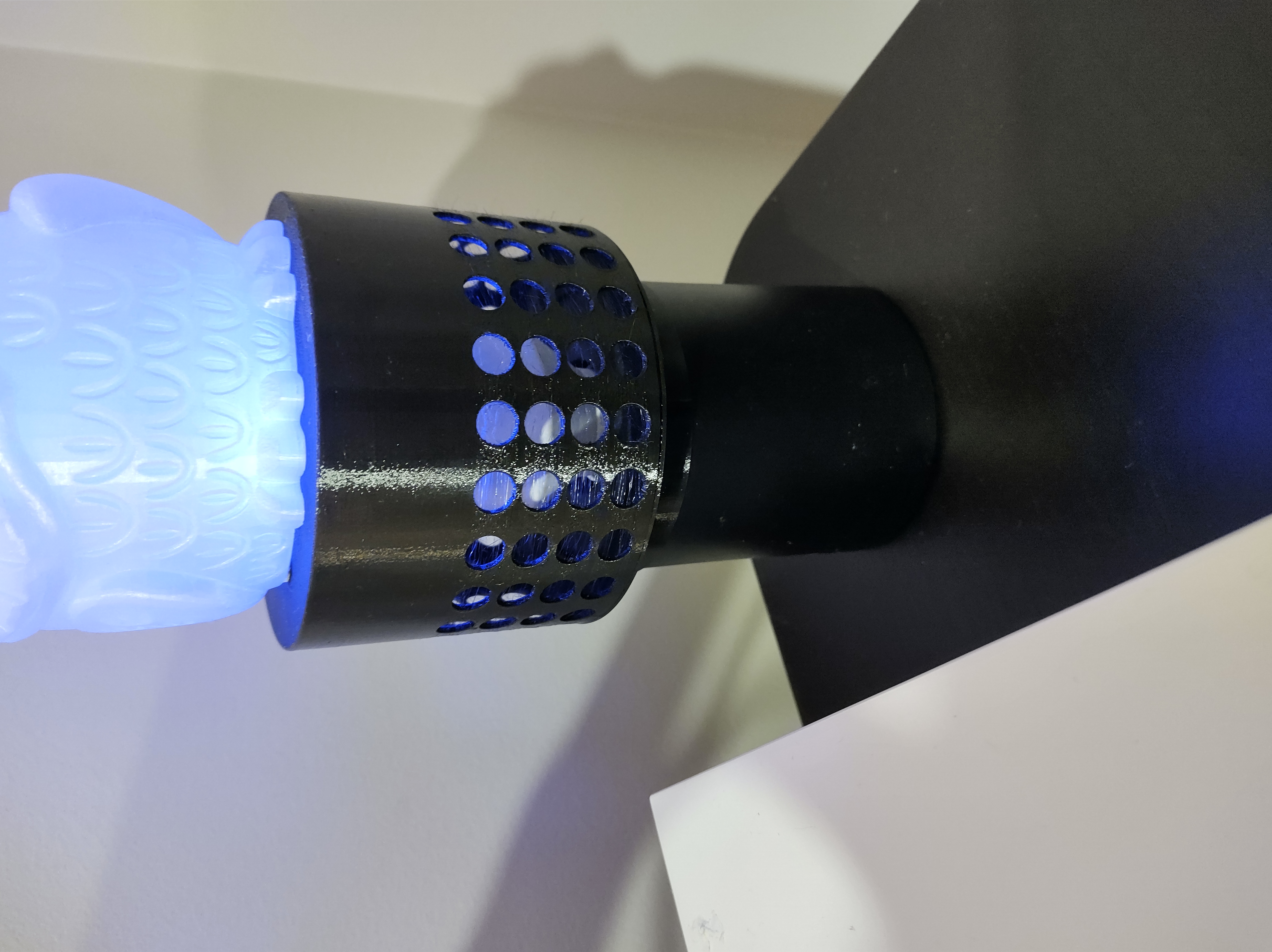 Cylinder Lamp Shade + Stand