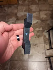 False Drawer Front Attachment Clip