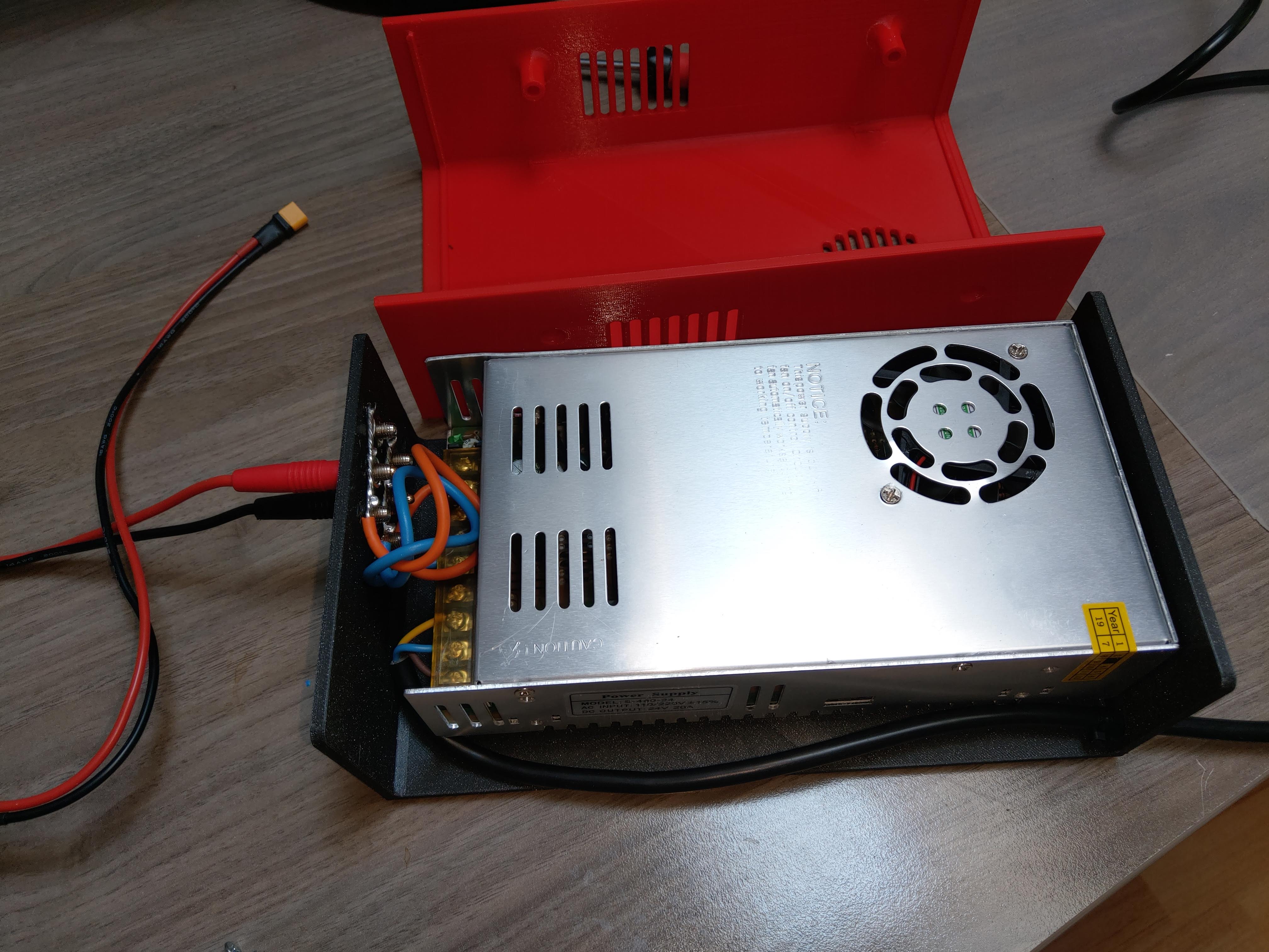 Case for SMPS 24V/20 A for LiPo charger
