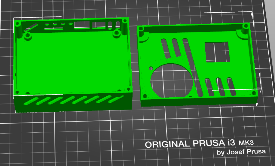 Caja para placa mks dlc 32 2.1 para sculpfun s9
