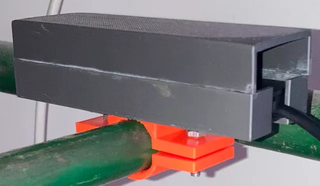 Clamping collar for USB duplicate holder