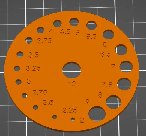 Needle gauge