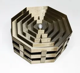 Customizable Stackable Randomly Generated Ball Maze