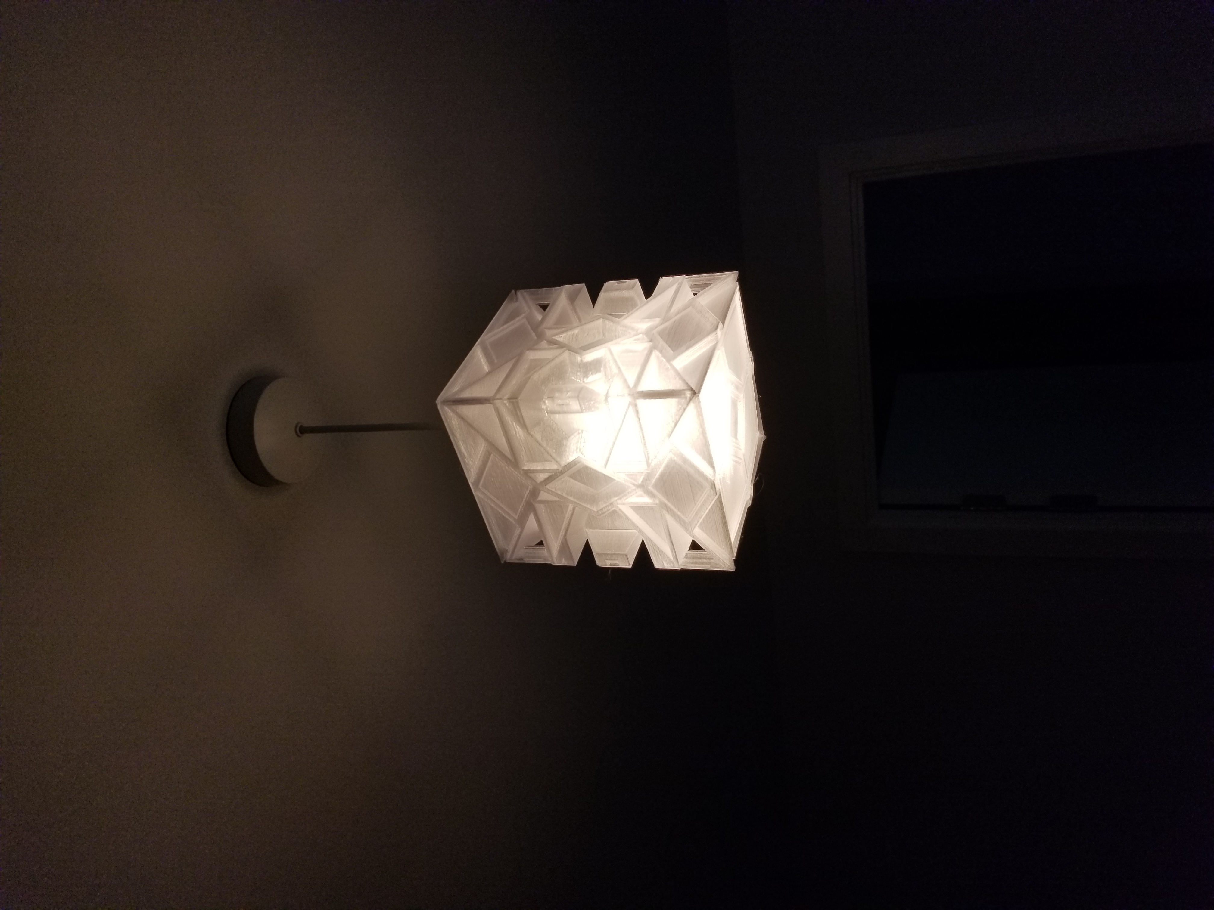 Art Deco Hanging Shade