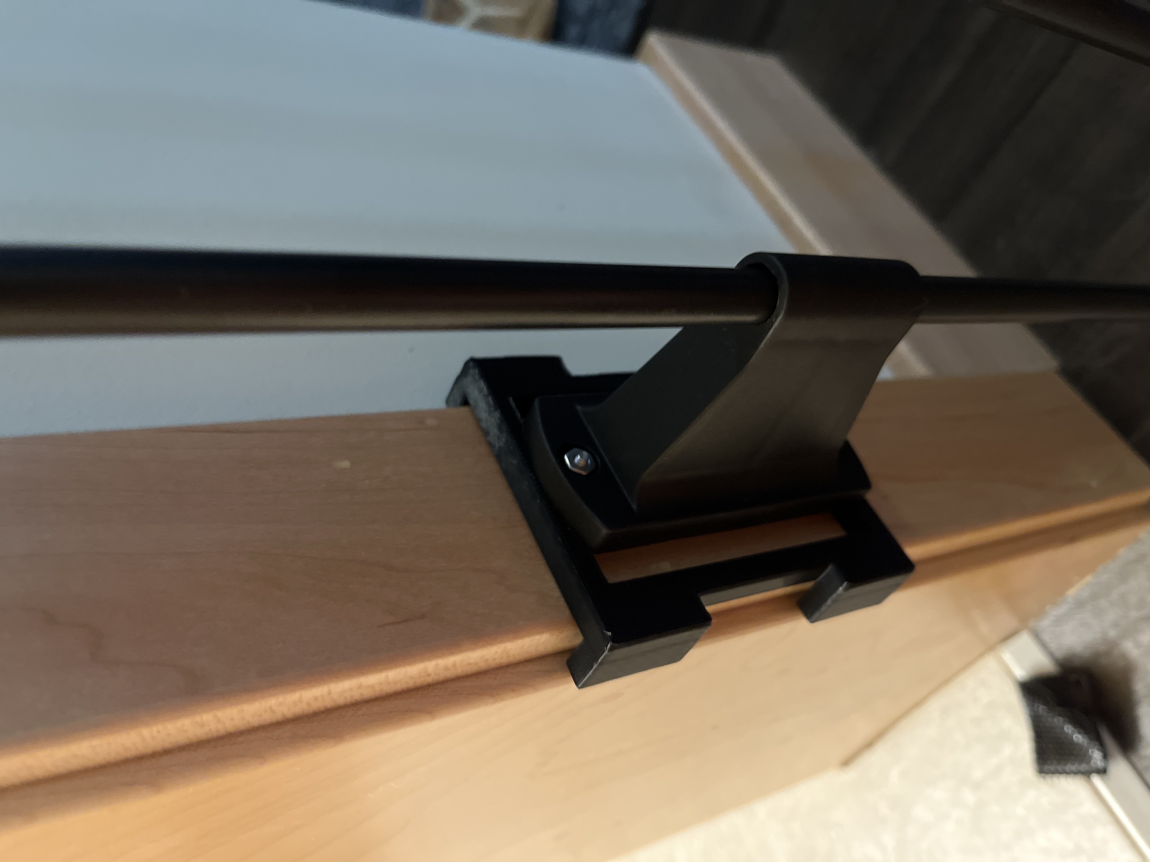 Door frame mount for doggy gate