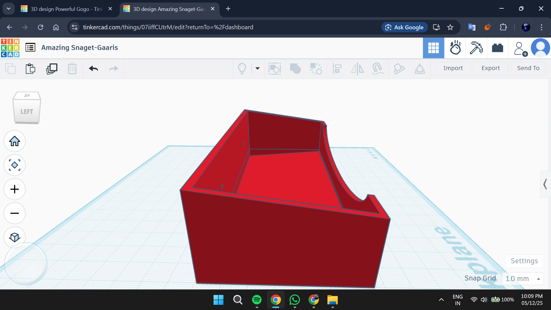 Horizontal pen stand V3