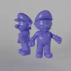 Mario Statue 3D Scan