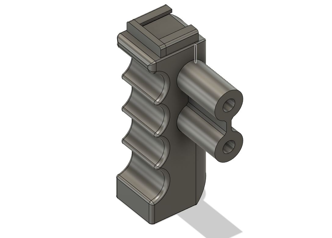 Blackmagic Cinema Camera Rig Grips by Jpell01 Download free STL model