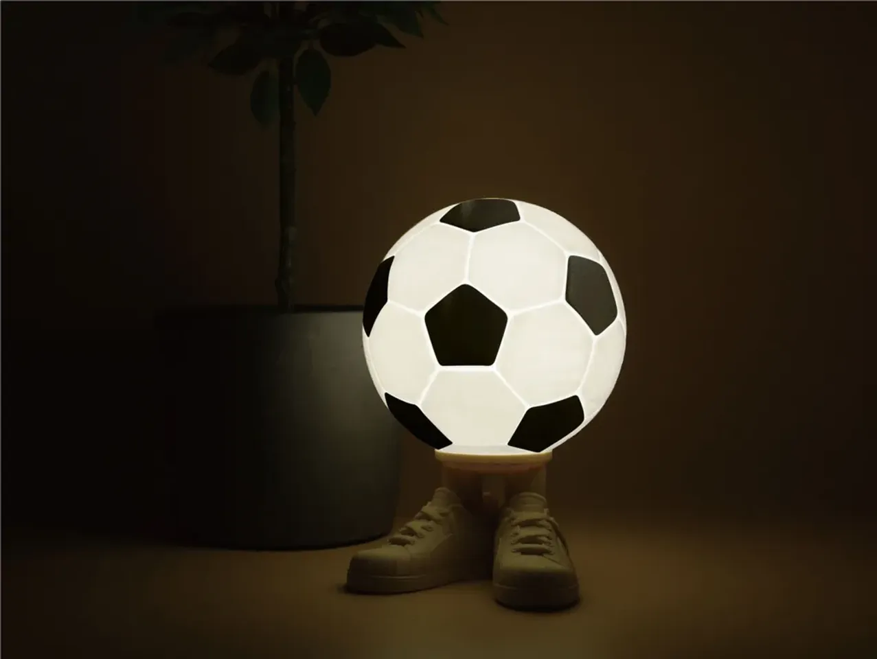 Ikea top football lamp