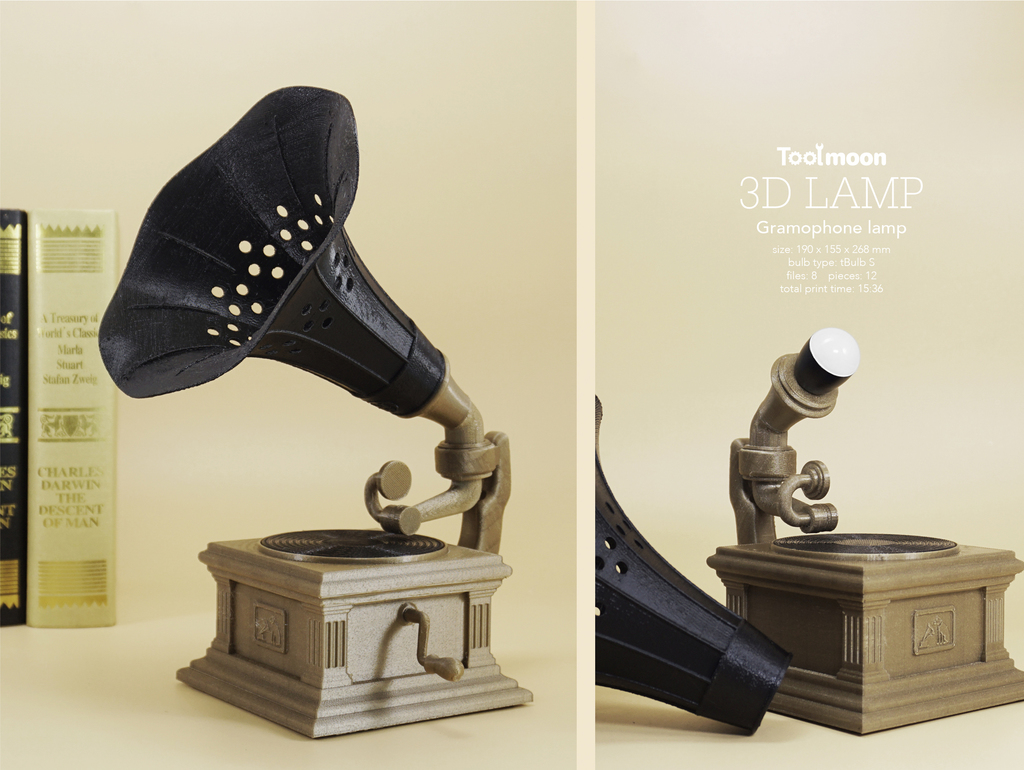 Gramophone lamp