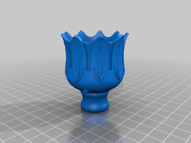 Miniatura 5 do modelo 3D Classical table lamp