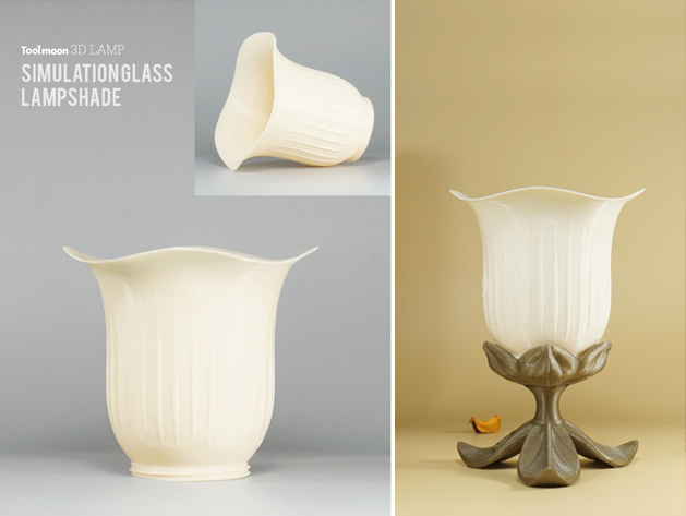 Simulation glass LampShade