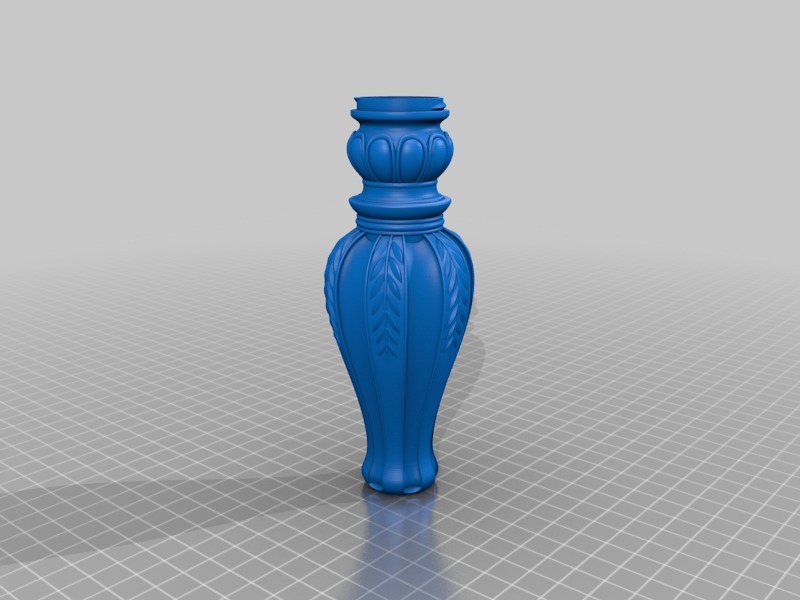 Miniatura 5 do modelo 3D Classical table lamp
