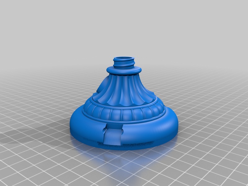 Miniatura 6 do modelo 3D Classical table lamp