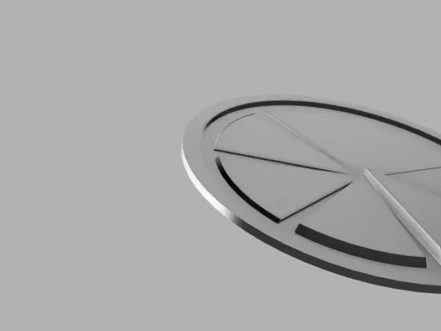 Pie Sliced disc swatch