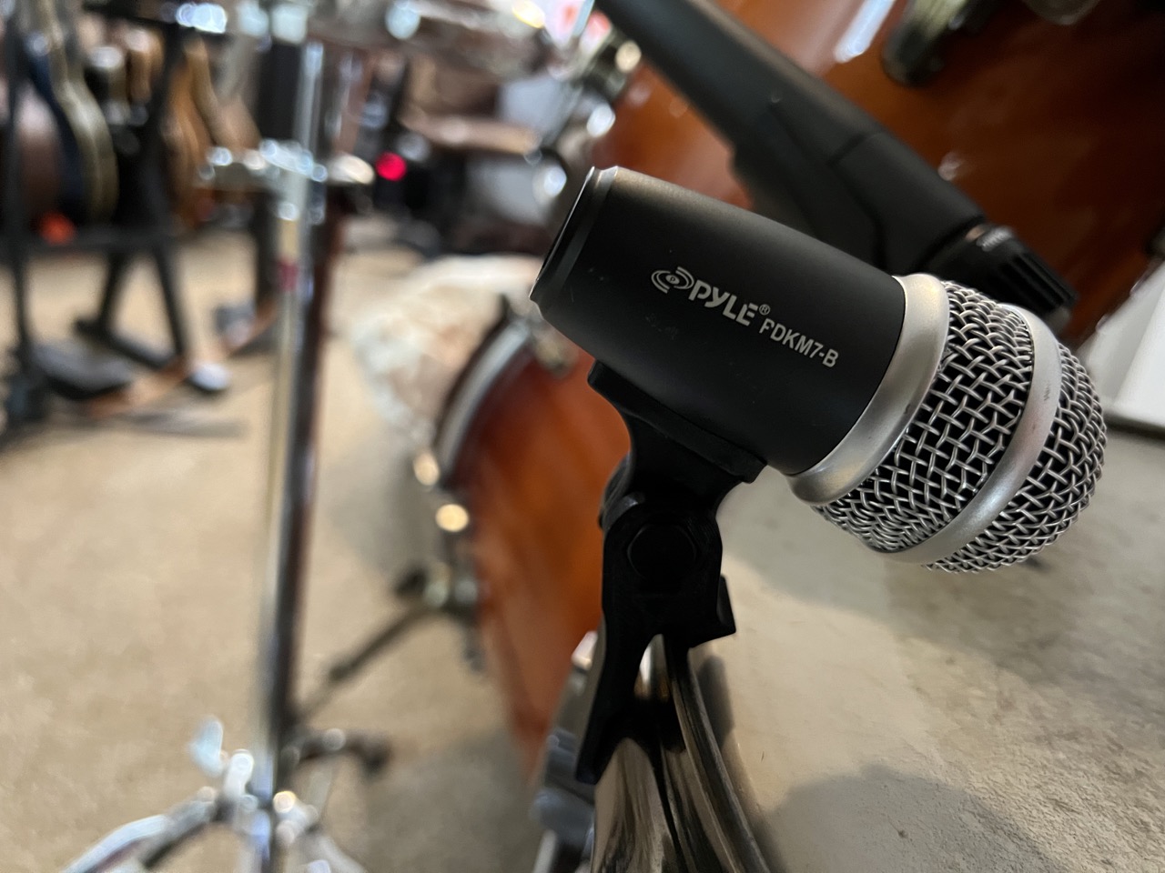 Drum Mic Clips Ludwig EPIC Drums (no additional hardware needed) by