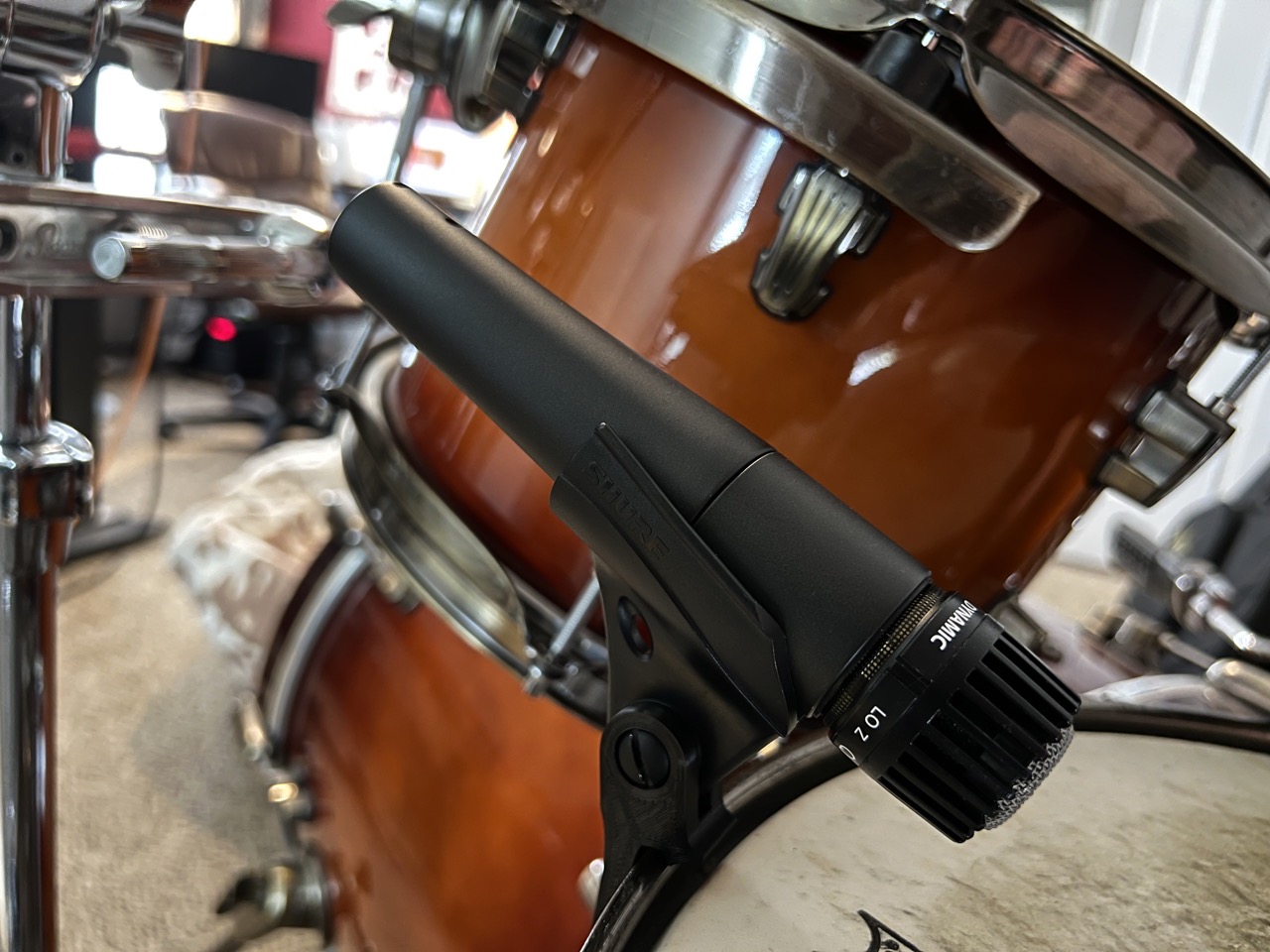 Drum Mic Clips Ludwig EPIC Drums (no additional hardware needed) by