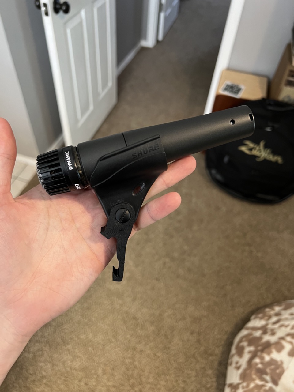 Drum Mic Clips Ludwig EPIC Drums (no additional hardware needed) by