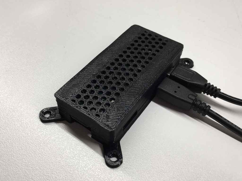 Raspberry pi zero case by teunderbolt download free stl model